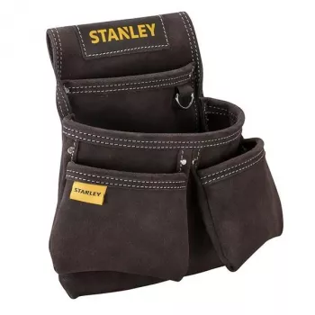 Stanley FatMax vyölaukku 3 lokerolla ja mittanauhan pidikkeellä, musta/keltainen