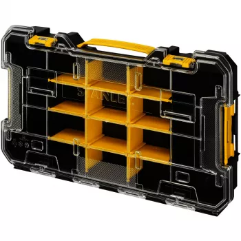 Stanley FatMax Pro-Stack FMST17838-1 litteä järjestäjä 20 lokerolla, pinottava