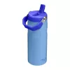 STANLEY IceFlow Bottle Flip Straw 2.0 0,47L vaaleansininen termospullo pillillä