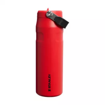 STANLEY IceFlow Bottle Flip Straw 2.0 0,71L tummanpunainen termospullo pillillä