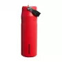 STANLEY IceFlow Bottle Flip Straw 2.0 0,71L tummanpunainen termospullo pillillä