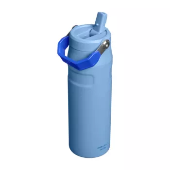 STANLEY IceFlow Bottle Flip Straw 2.0 0,71L vaaleansininen termospullo pillillä