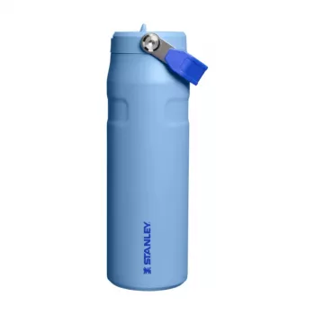 STANLEY IceFlow Bottle Flip Straw 2.0 0,71L vaaleansininen termospullo pillillä
