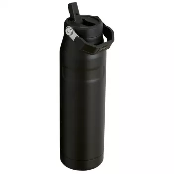 STANLEY IceFlow Bottle Flip Straw 2.0 1,06L musta termospullo pillillä