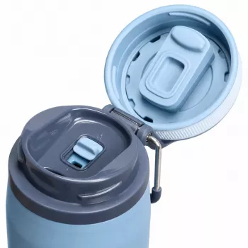 STANLEY Iceflow -pullo Twist Flip 0,47L Indigo termomuki
