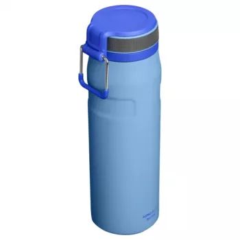STANLEY IceFlow Bottle Twist Flip 0,71L vaaleansininen vakuumieristetty ruostumattomasta teräksestä valmistettu juomapullo pillillä