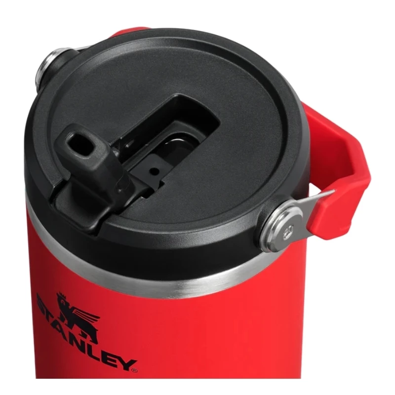 STANLEY IceFlow Flip Straw 2.0 termomuki 0,89L tummanpunainen