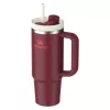 STANLEY Quencher H2.0 FlowState Tumbler 0,89L tummanpunainen pillillä