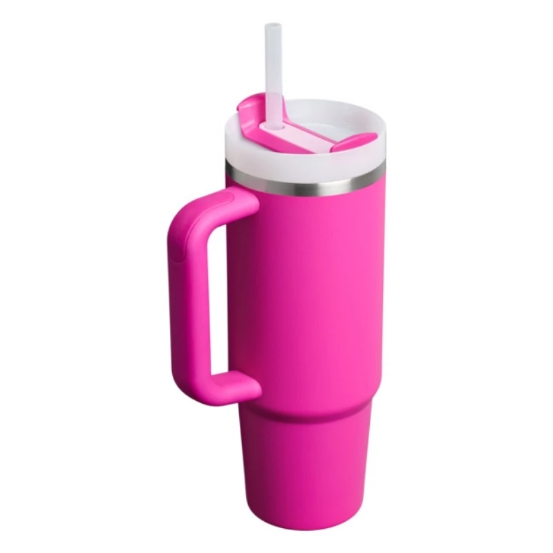 STANLEY Quencher H2.0 FlowState Tumbler 0,89L fuksia pillillä
