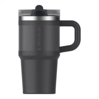 STANLEY Quencher ProTour Flip Straw Tumbler 0,59L musta termomuki pillillä