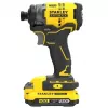 Stanley SFMCF810D2K-QW voimaruuvinväännin/iskuväännin 2800 kierr./min musta, keltainen