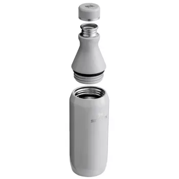 STANLEY The All Day Slim Bottle 0,35L kiiltävä vaaleanharmaa termospullo