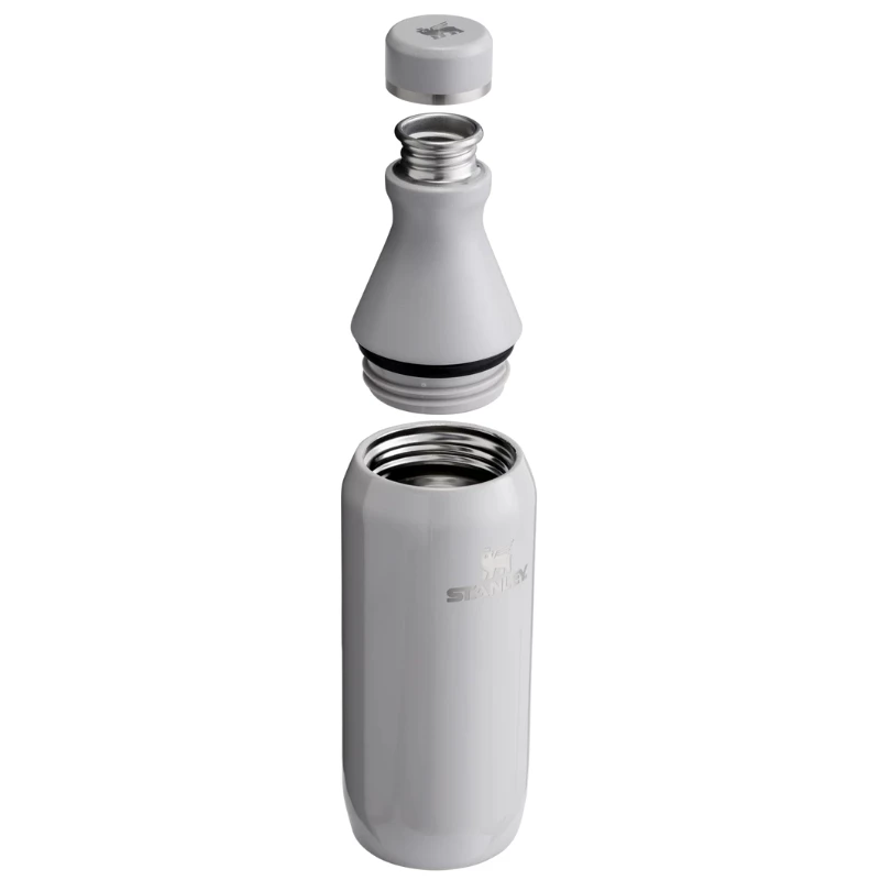STANLEY The All Day Slim Bottle 0,35L kiiltävä vaaleanharmaa termospullo