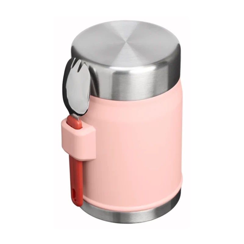 STANLEY The Legendary Food Jar + Spork 0,4L persikkapinkki