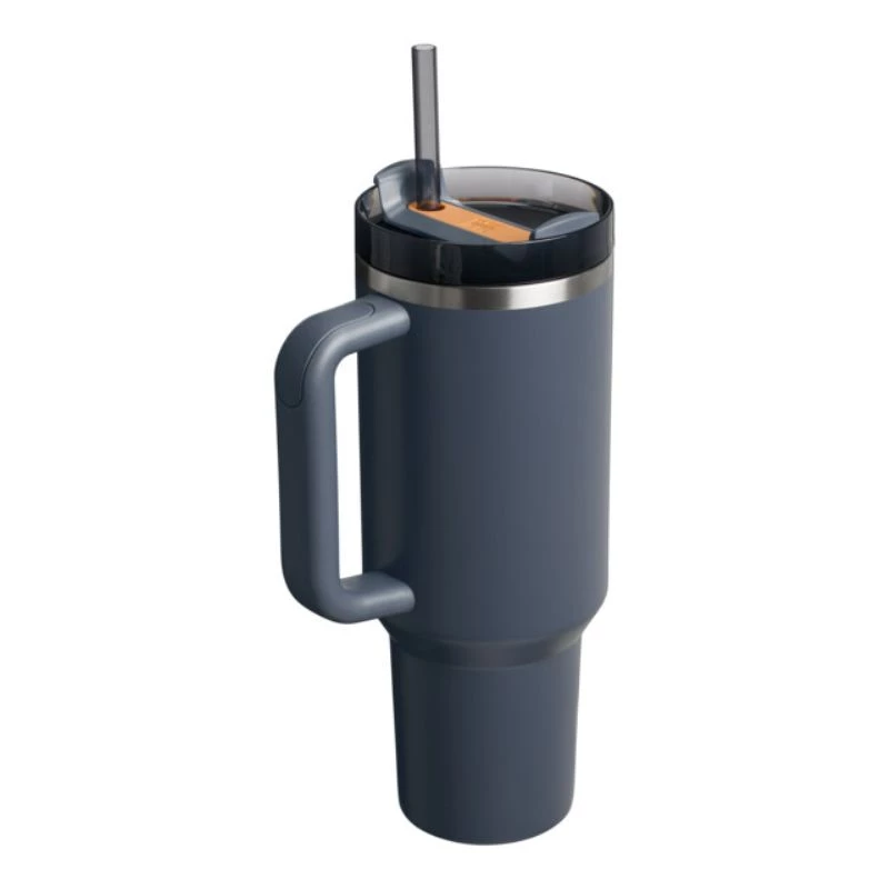 STANLEY The Quencher H2.O FlowState termomuki 1,18L harmaa pillillä