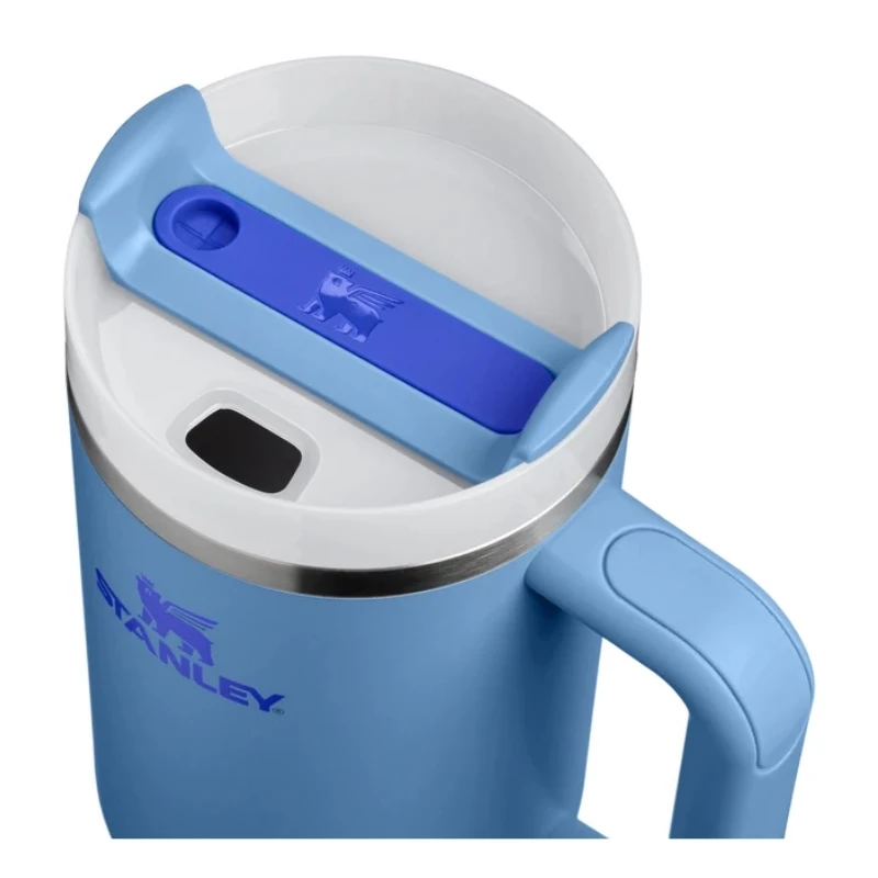 STANLEY The Quencher H2.O FlowState Tumbler 1,18L vaaleansininen pillillä