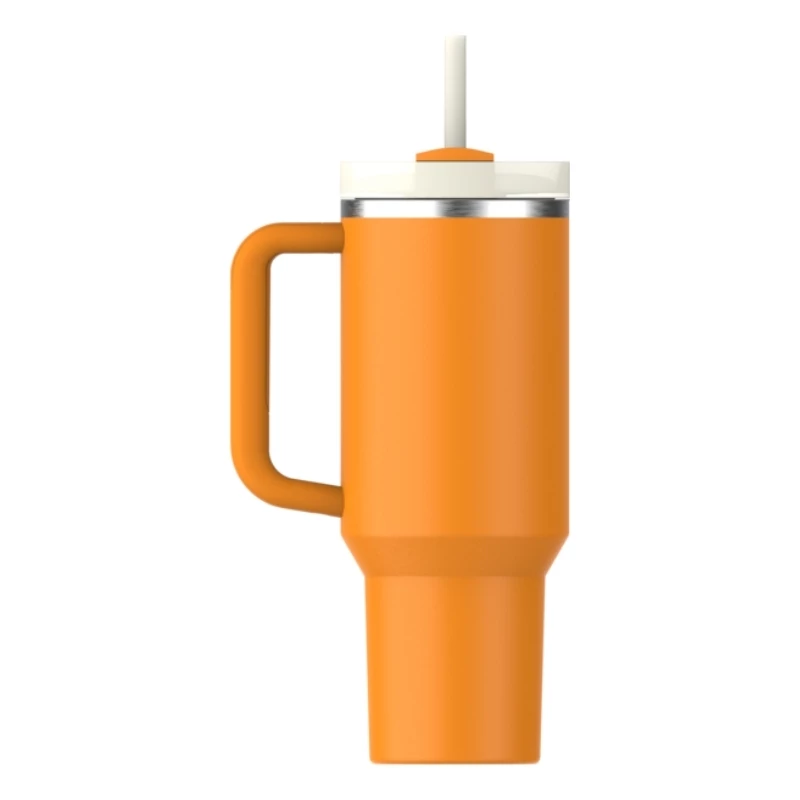 STANLEY The Quencher H2.O FlowState muki 1,18L oranssi pillillä