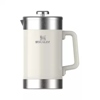STANLEY The Stay-Hot French Press 1,4L kahvitermoskannu kiiltävä creme