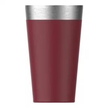STANLEY Thermoglass The Stacking Tumbler 0,47L tummanpunainen