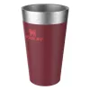 STANLEY Thermoglass The Stacking Tumbler 0,47L tummanpunainen