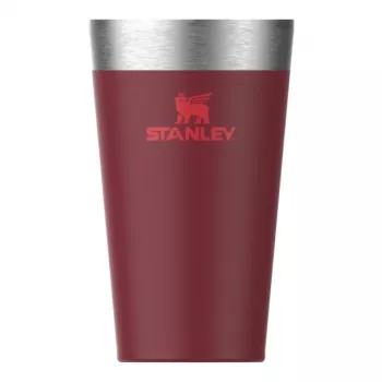 STANLEY Thermoglass The Stacking Tumbler 0,47L tummanpunainen