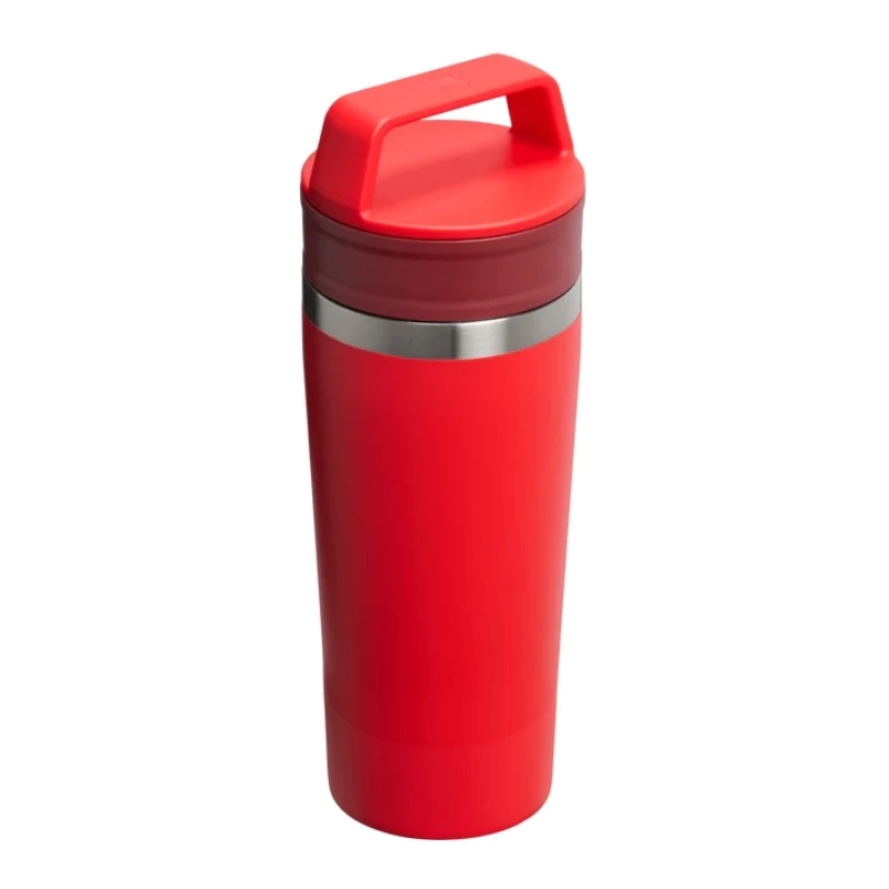STANLEY termomuki The Café-To-Go Travel Mug 0,47L tummanpunainen
