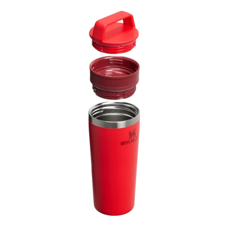 STANLEY termomuki The Café-To-Go Travel Mug 0,47L tummanpunainen
