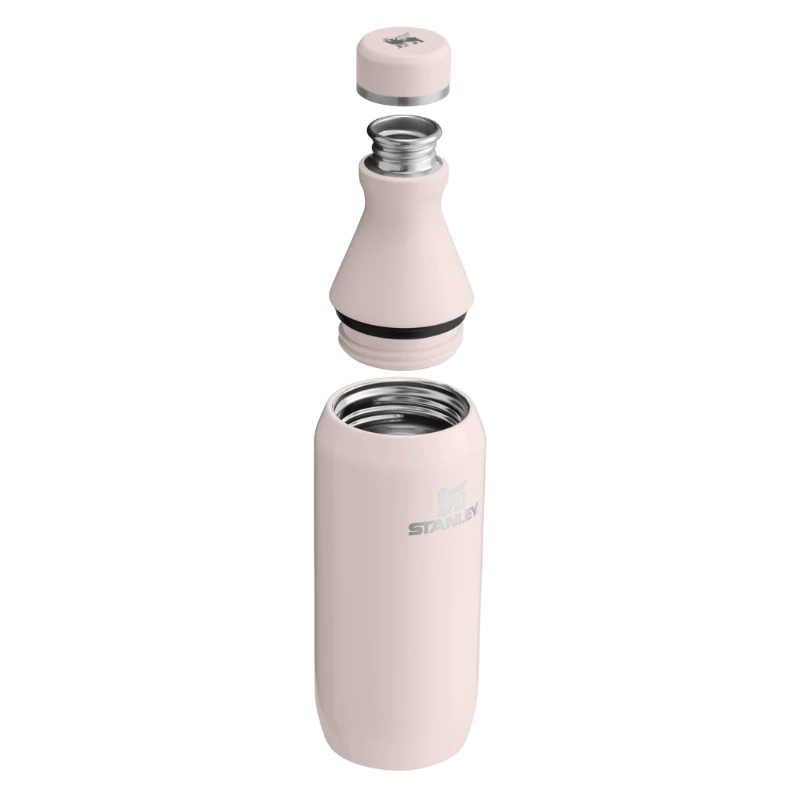 STANLEY Thermos The All Day Slim Bottle 0,35L kiiltävä vaaleanpunainen