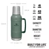 STANLEY Thermos The Artisan termospullo 1,4L Forest Green