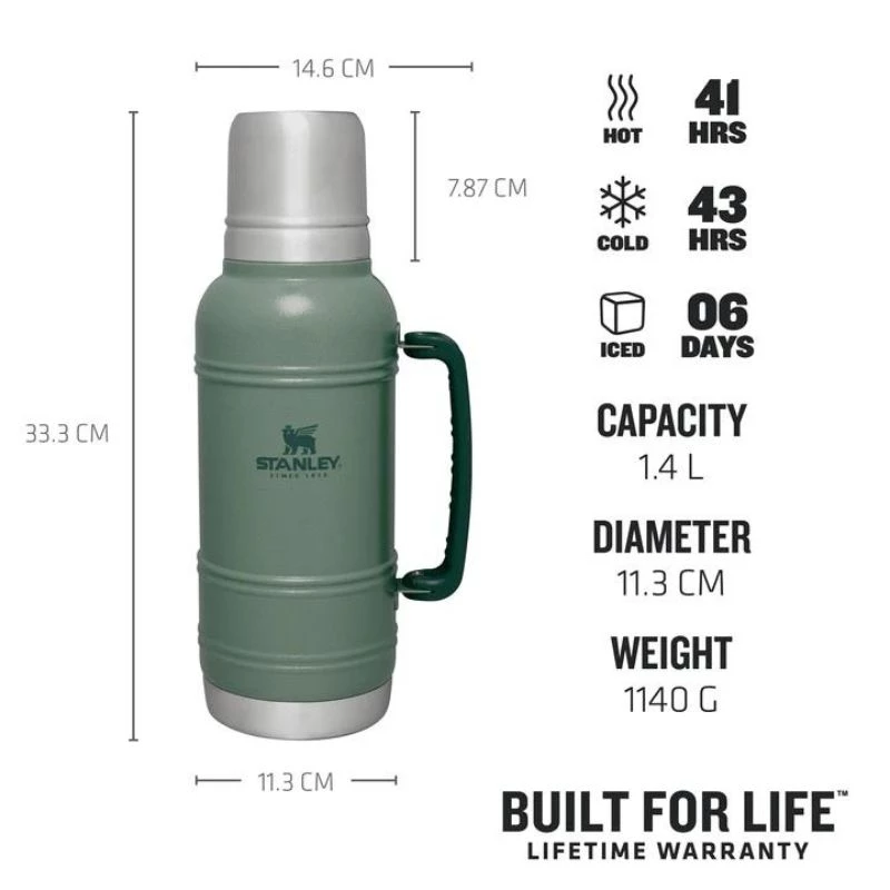 STANLEY Thermos The Artisan termospullo 1,4L Forest Green