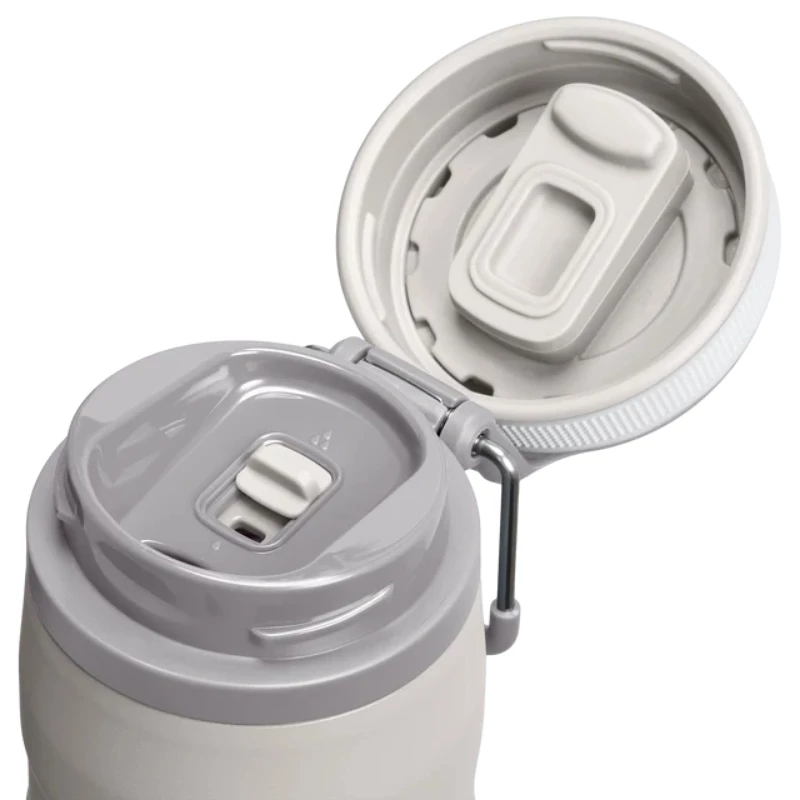 STANLEY Thermos The IceFlow Bottle Twist Flip 0,47L vaaleanharmaa