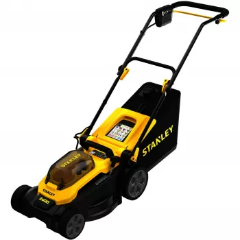 STANLEY V20 akkuruohonleikkuri 36V (2x18V) musta/keltainen (laite ilman akkua ja laturia)