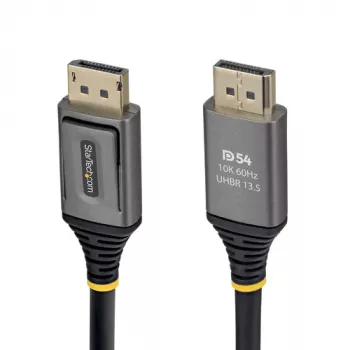 StarTech.com 0,5 m DisplayPort 2.1 -kaapeli - DP54 - DisplayPort uros-uros - musta