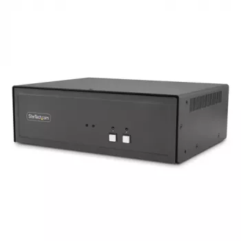 StarTech.com CK4-HP202C suojattu 2-porttinen KVM-kytkin kahdelle näytölle, HDMI/DisplayPort, 4K 60Hz, NIAP 4.0