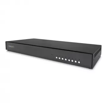 StarTech.com 8-Port Secure KVM -kytkin 4K DisplayPortilla, TAA-yhteensopiva, NIAP PP4.0, kahden näytön tuki