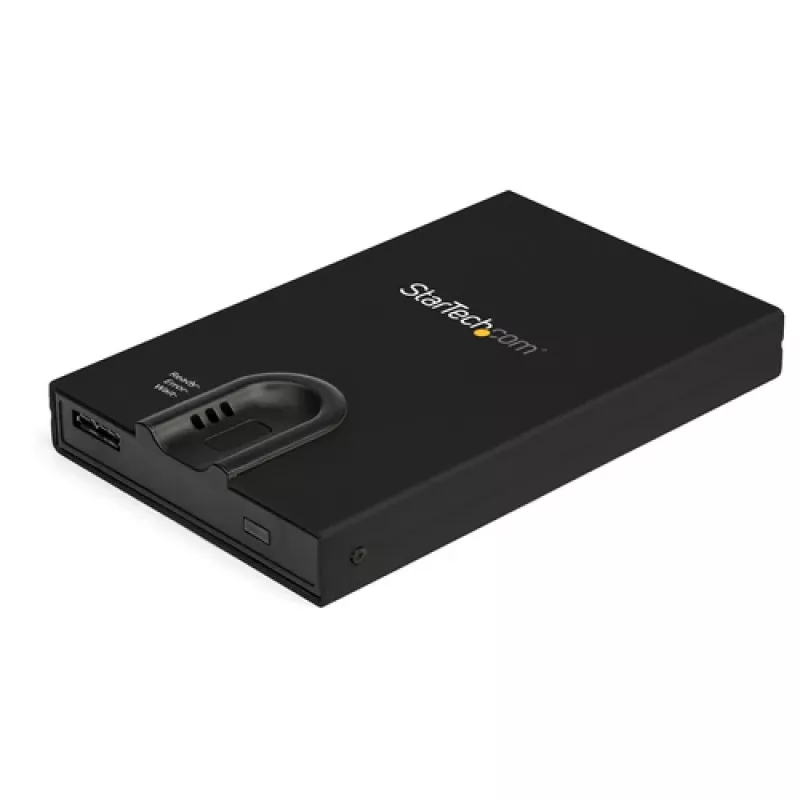 StarTech.com S251BMU3FP ulkoinen kiintolevykotelo (salattu, sormenjälkitunnistus, USB 3.0, 2,5 tuuman SATA)
