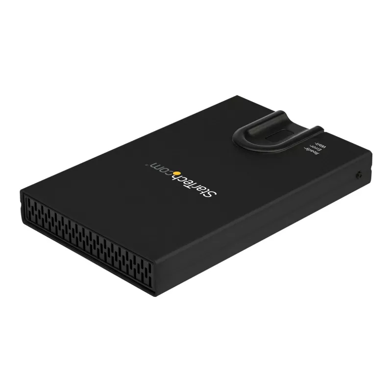 StarTech.com S251BMU3FP ulkoinen kiintolevykotelo (salattu, sormenjälkitunnistus, USB 3.0, 2,5 tuuman SATA)