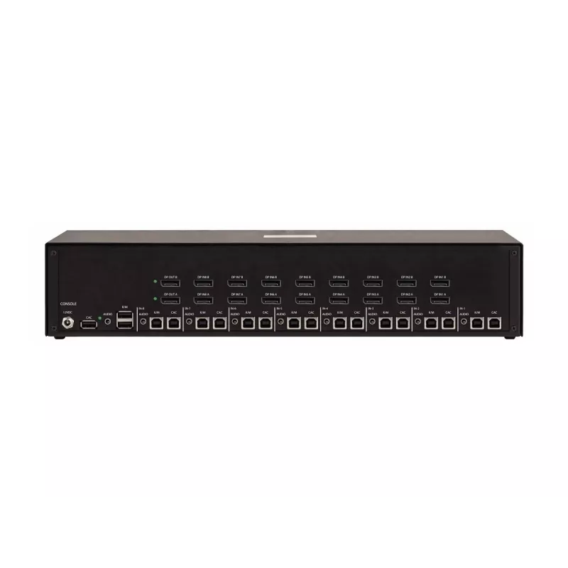 StarTech.com Secure 8-Port KVM -kytkin - 8 x KVM - rack-asennettava