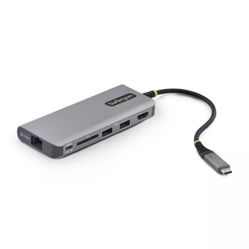 StarTech.com USB-C-moniporttikeskitin 2x DisplayPort, HDMI, 100W PD, 140W kokonaisteho