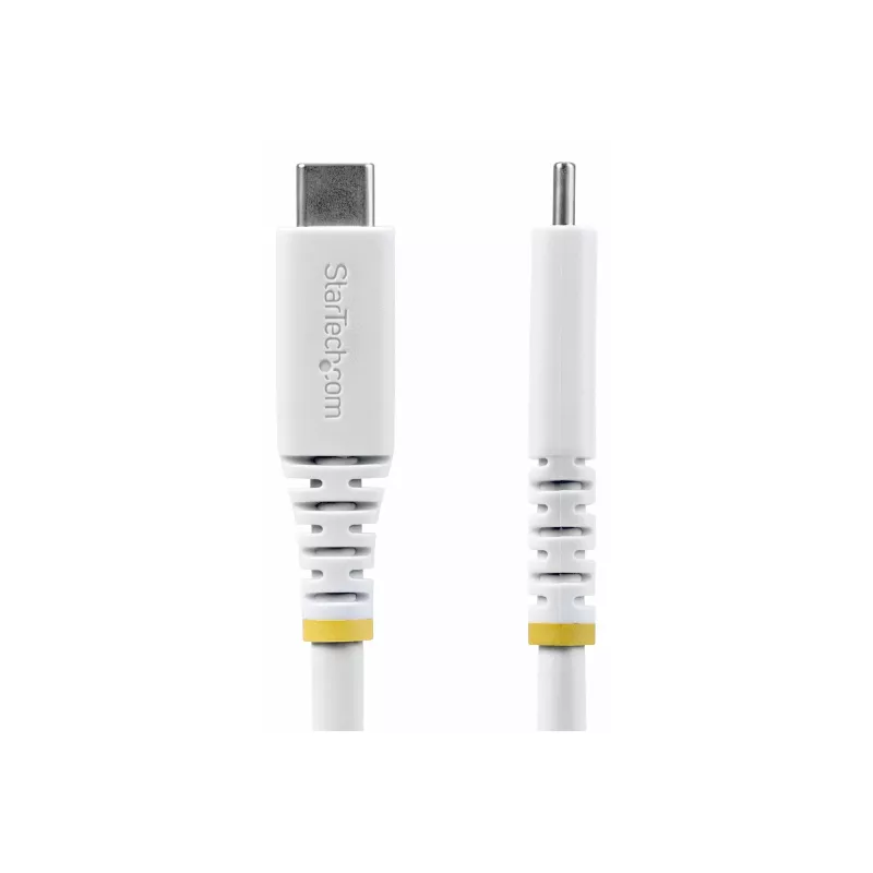 StarTech.com USB4 USB-C - USB-C -kaapeli, 20 Gbps, 240W PD, 2 m, valkoinen
