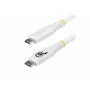 StarTech.com USB4 USB-C - USB-C -kaapeli, 20 Gbps, 240W PD, 2 m, valkoinen