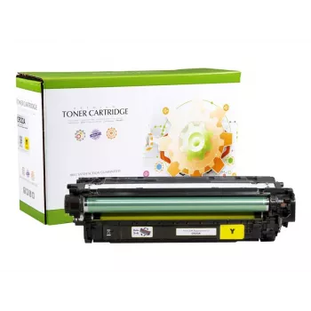 STATIC CONTROL STATIC värikasetti yhteensopiva HP CF032A kanssa keltainen kunnostettu 12 500 sivua