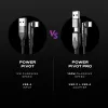 STATIK PowerPivot Pro nailonpunottu kaapeli, USB-C - USB-C, 1 m, musta