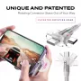 STATIK PowerPivot Pro nailonpunottu kaapeli, USB-C - USB-C, 1 m, valkoinen