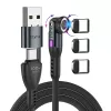 Statik 360 Pro -kaapeli 2.0 vain USB-C; 1 m, musta