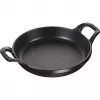 Staub pyöreä paisto- ja uunivuoka 16 cm 0,4 l valurauta musta