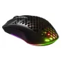 SteelSeries Aerox 3 Wireless optinen pelihiiri - 18000 CPI, 80 milj. klikkausta, RGB, Onyx - kunnostettu