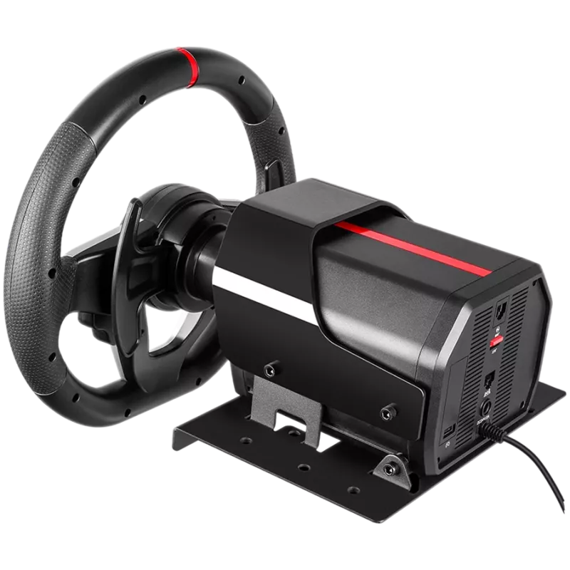 SVEN GC-W1000 -ratti polkimilla, vaihdekeppi, force feedback, D-pad, 17 painiketta, Xbox One/PS4/PC/X-Input