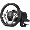 SVEN GC-W1000 -ratti polkimilla, vaihdekeppi, force feedback, D-pad, 17 painiketta, Xbox One/PS4/PC/X-Input