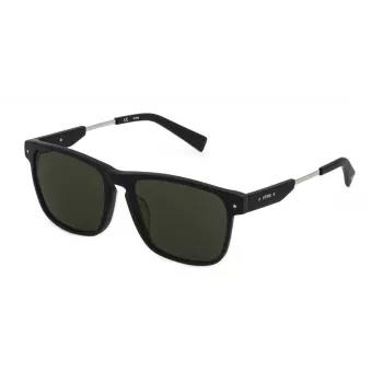 STING SST384-550703 unisex-aurinkolasit, asetaattikehys, polykarbonaattilinssit, UV400-suoja, 55/16/140 mm